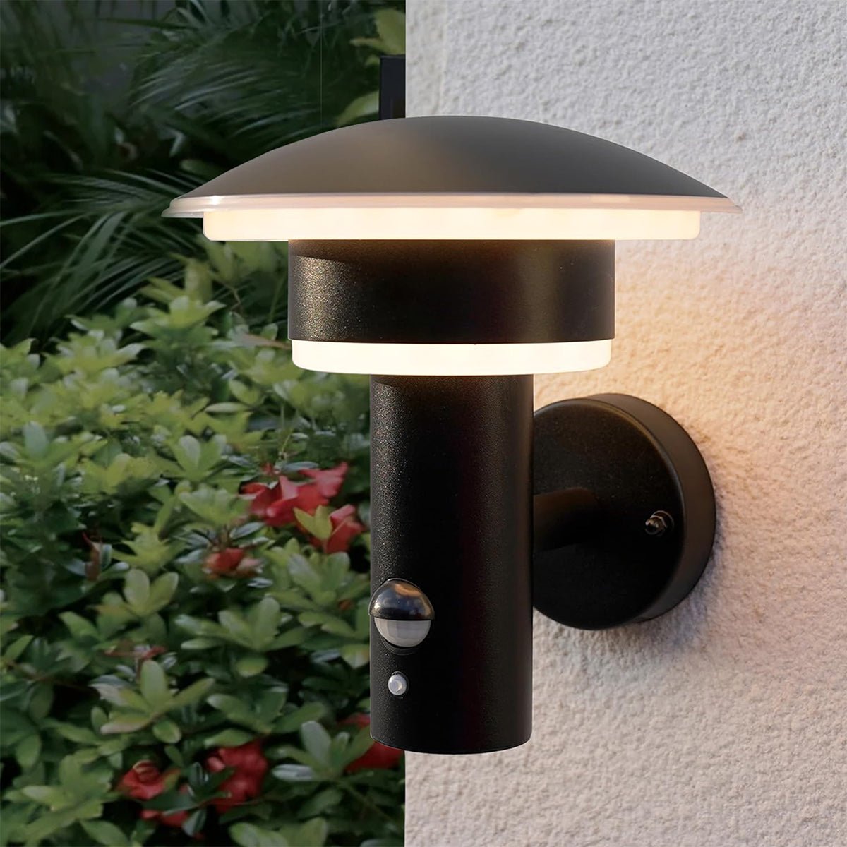 NBHanyuan Lighting GENEVA LED Outdoor Wall Lamp with 4-in-1 Sensor: Smart Lighting Solutions