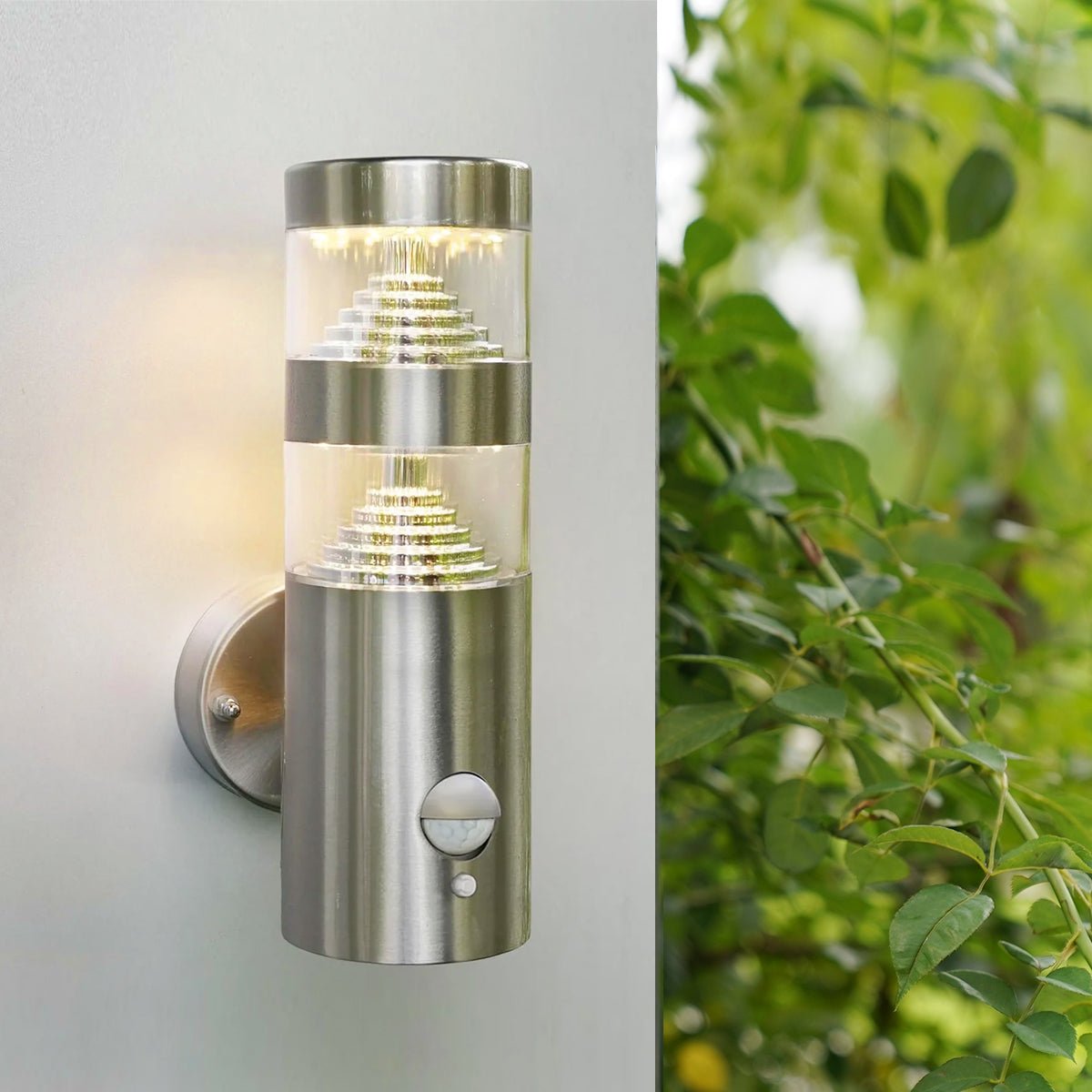 NBHanyuan Lighting ORLANDO Smart LED Outdoor Wall Lamp with 4-in-1 Sensor: Top Choice for Commercial Outdoor Lighting