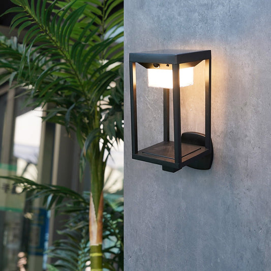 NBHanyuan Lighting LANTERN Smart LED Wall Light: A Commercial Solar Lighting Solution