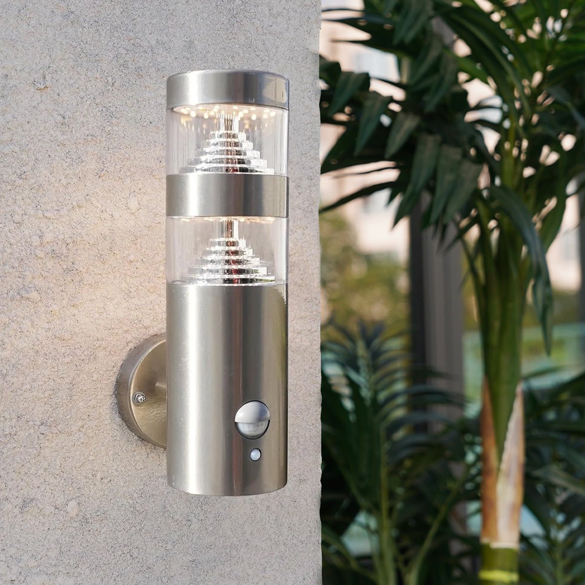 NBHanyuan Lighting ORLANDO Smart LED Outdoor Wall Lamp with 4-in-1 Sensor: Top Choice for Commercial Outdoor Lighting