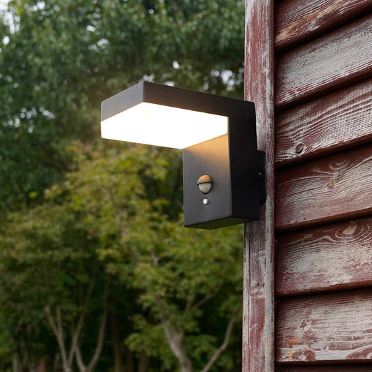 NBHanyuan Lighting VENUS LED Outdoor Wall Lamp with 4-in-1 Patent Sensor