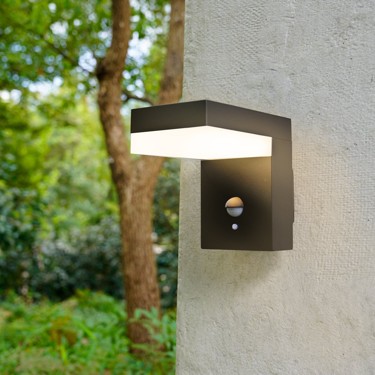 NBHanyuan Lighting VENUS LED Outdoor Wall Lamp with 4-in-1 Patent Sensor