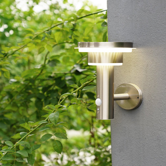 NBHanyuan Lighting GENEVA Solar Wall Light: Durable & High-Efficiency Solar Security Lights