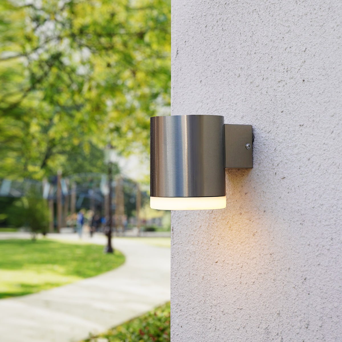 NBHanyuan Lighting RENFORD Solar Wall Light: High-Efficiency Solar Lights for Commercial Use