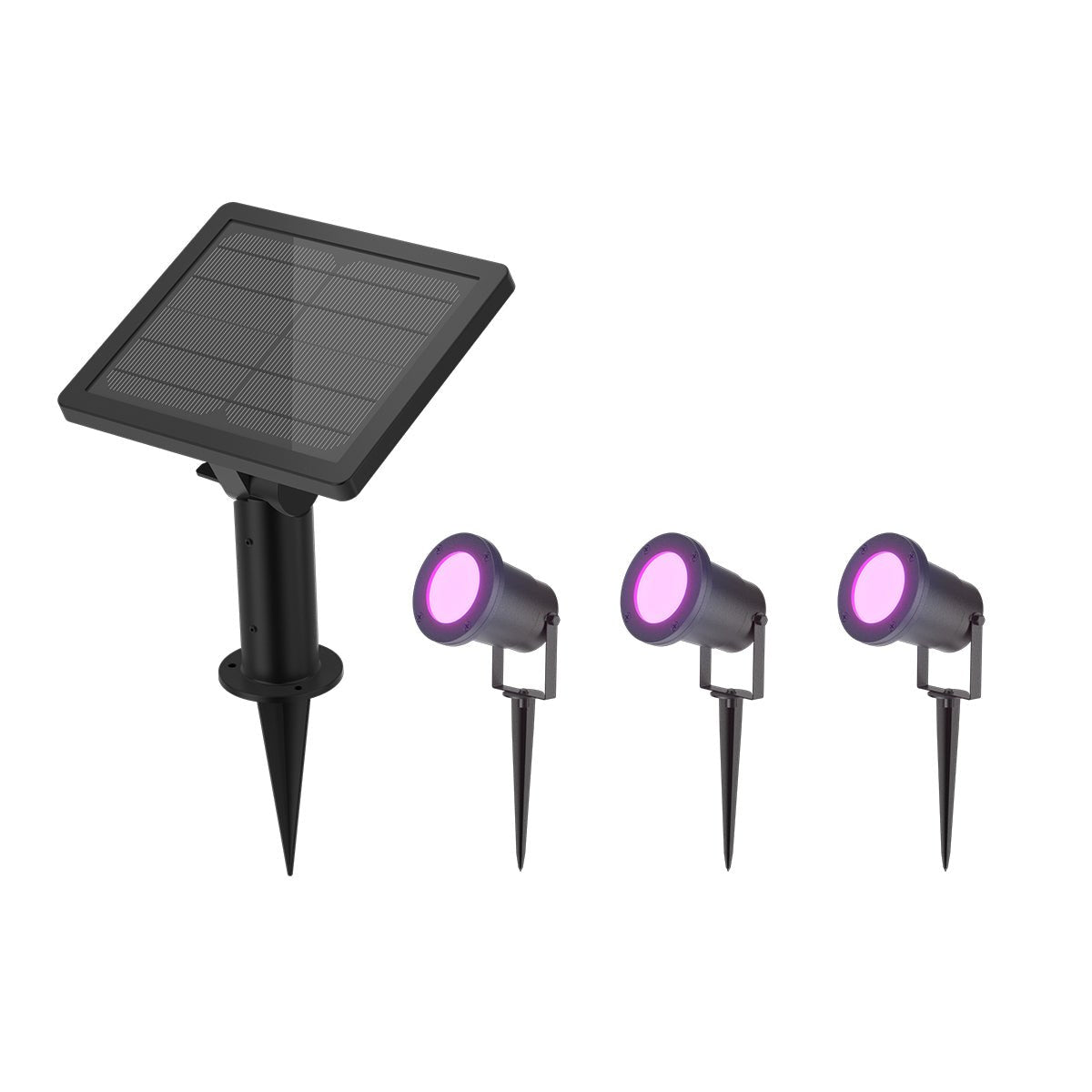 NBHanyuan Lighting LUMINA+ Smart Tuya Solar Spot Light: Wholesale LED Landscape Lights